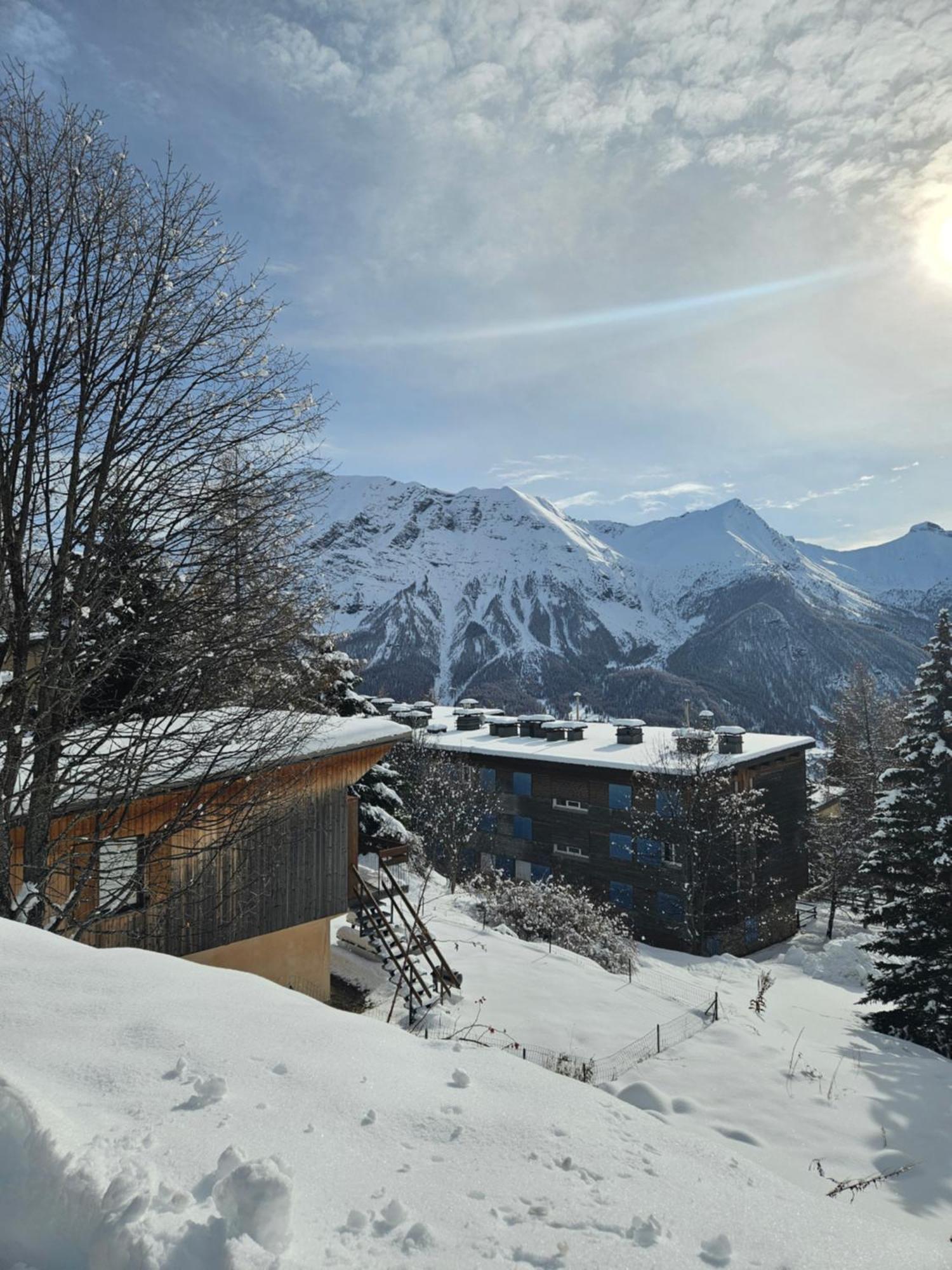 Studio Cosy Plein Soleil Orcières Extérieur photo